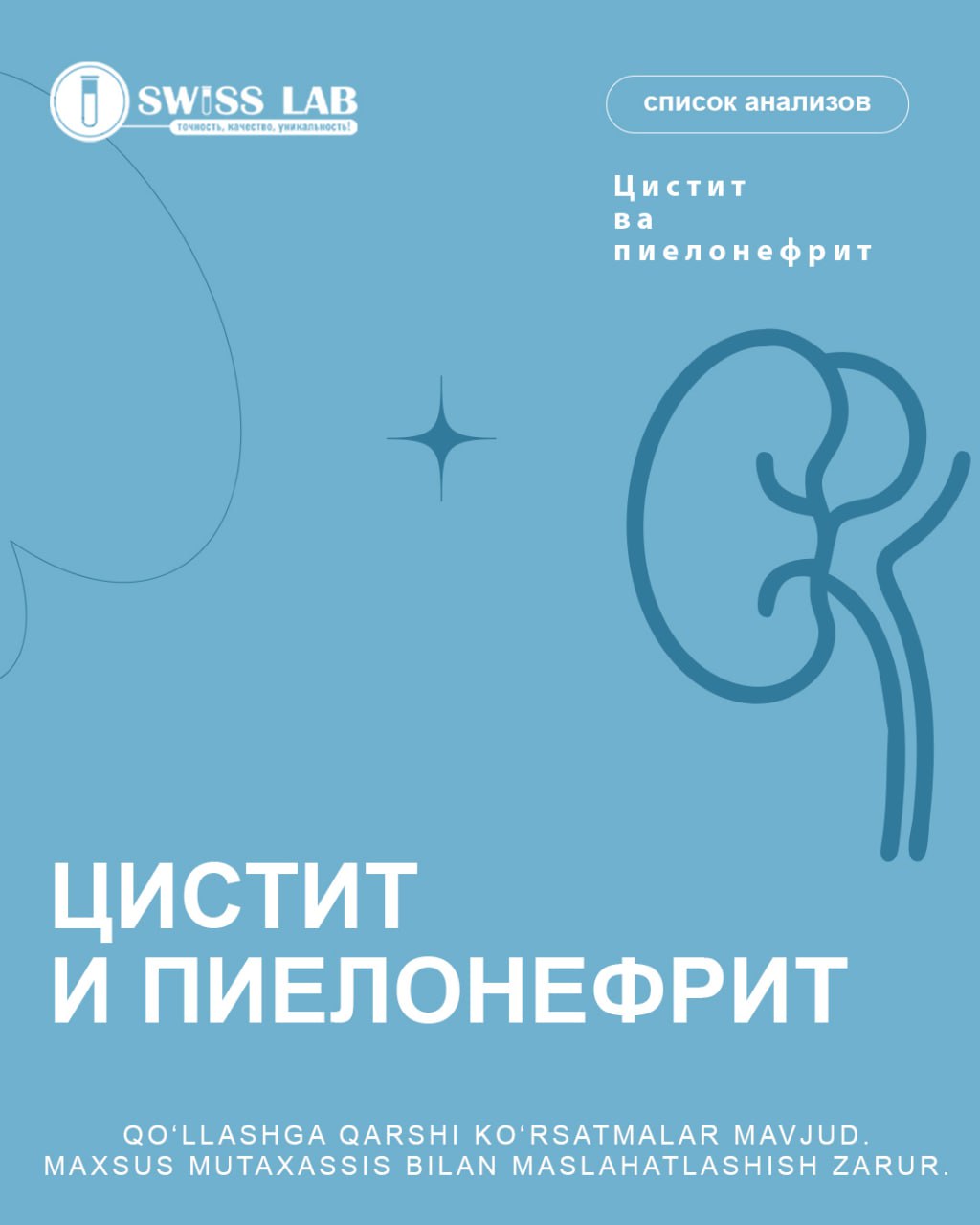 Цистит и пиелонефрит